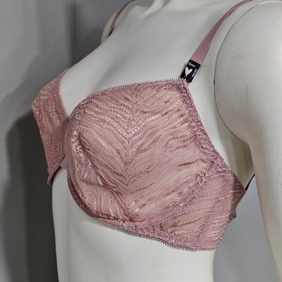 Victoria's Secret Unlined Zebra Lace Demi Bra - Picture 3 of 9